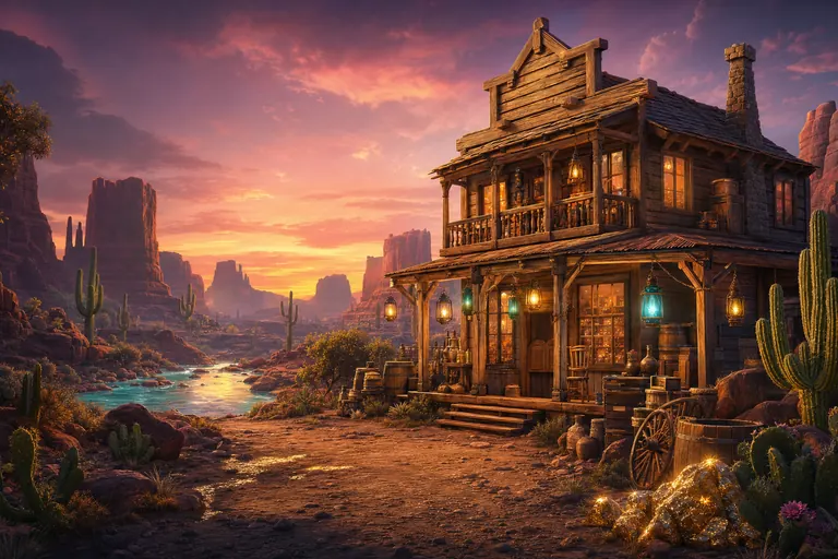 Lamplit Mercantile cover art